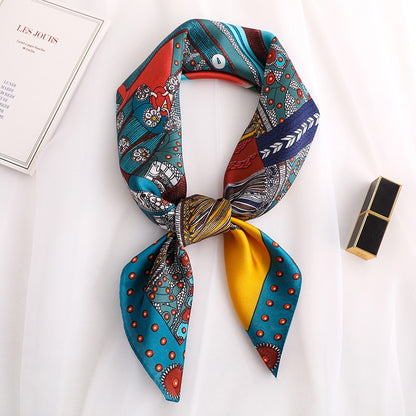 Foulard en soie vintage pour dames