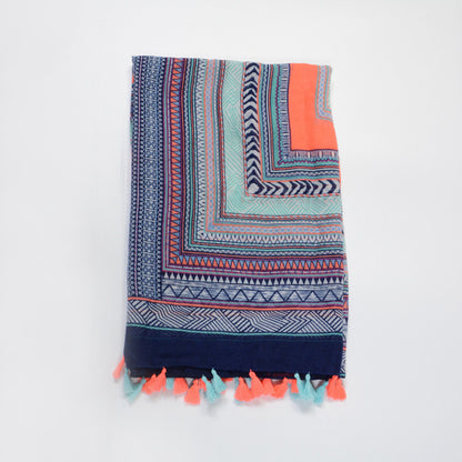 Bohemian hanging beard scarf