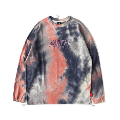 Men's gradient tie-dye sweatshirt