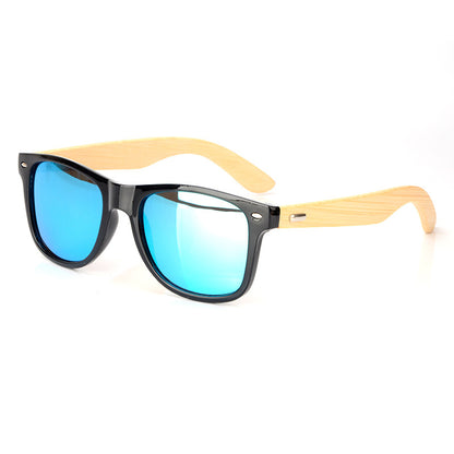 European And American Wooden Sunglasses Retro