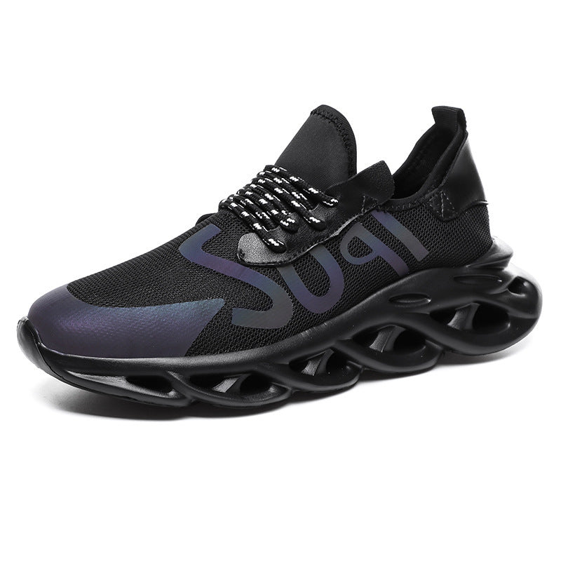 Breathable Reflective Casual Hollow Shoes