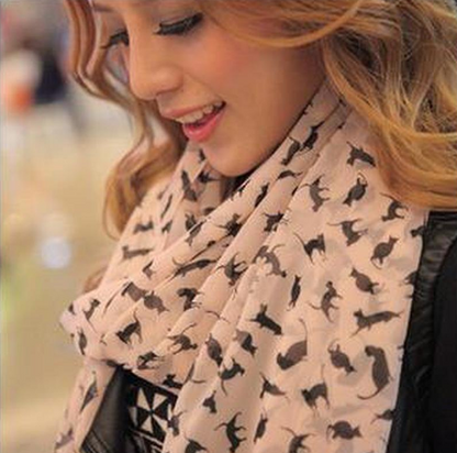 Chat Chandalay chic Foulard