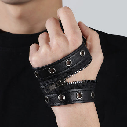 Bijoux Punk Bracelet en cuir de bétail pour femmes