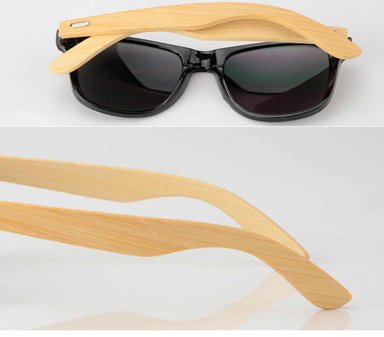 European And American Wooden Sunglasses Retro