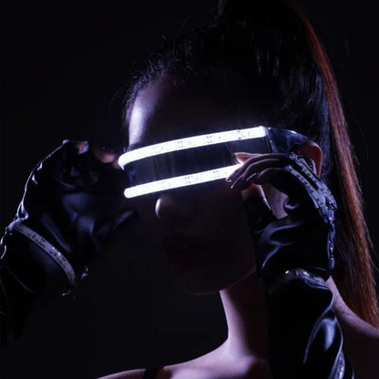 Creative LED Glasses Laser Glasses For Nightclub Performers led glasses party Dancing Glowing LED Mask Rave Glasses