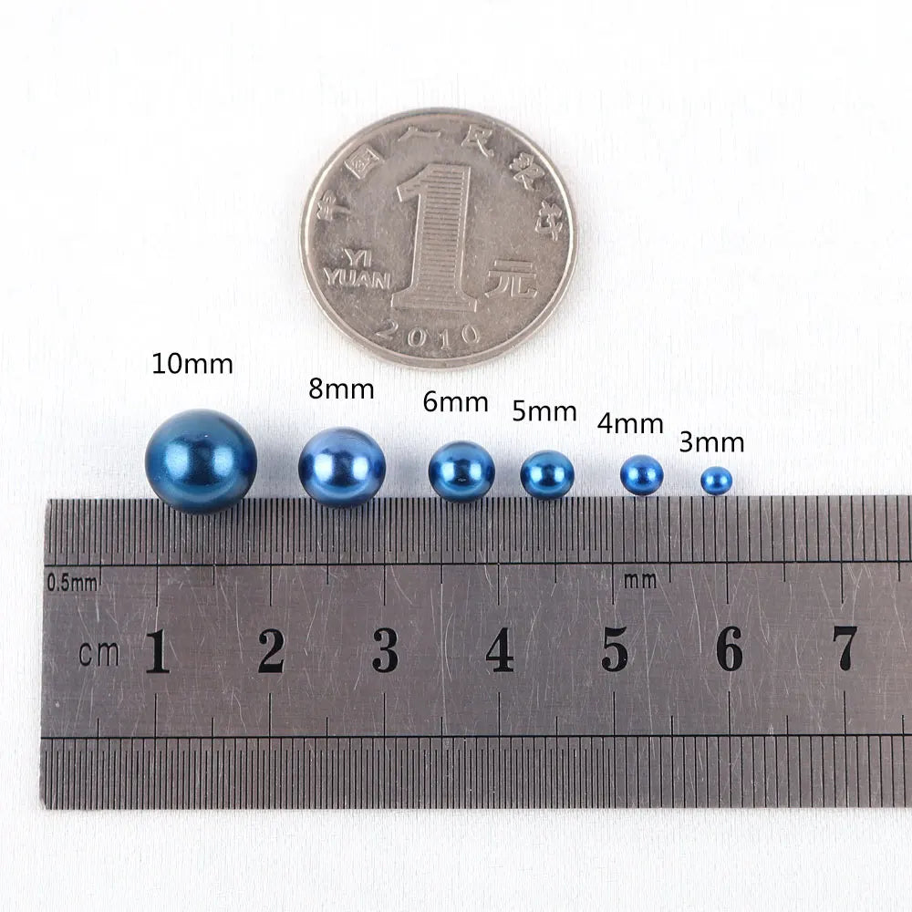 3-10mm 10g sin agujero ABS perla de imitación cuenta redonda de plástico acrílico espaciador cuenta para DIY joyería hacer hallazgos F0912