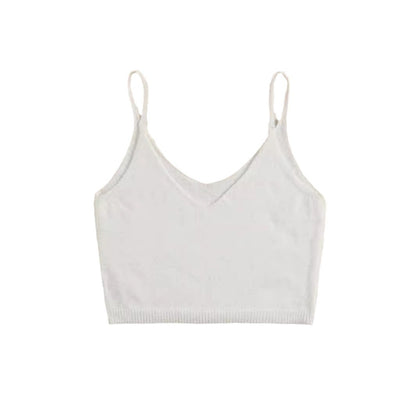 Pull sans manches, Camisole, chemise à bascule, tricot personnalisé pour femmes, été