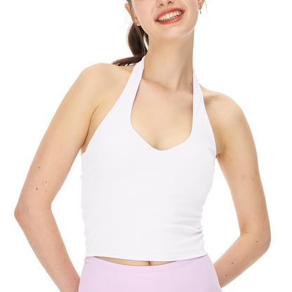 Soutien-gorge de sport licou, sélection stricte, sensation de chair, sous-vêtements à haute élasticité, exercice de Fitness, vêtements de Yoga, haut assorti