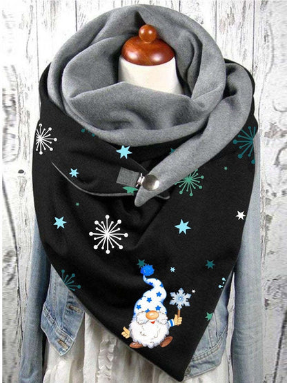 Warming Kerchief Scarf Thickening Minimalist Warm