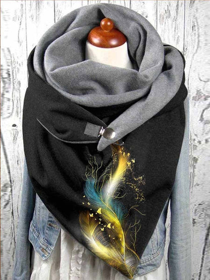 Warming Kerchief Scarf Thickening Minimalist Warm