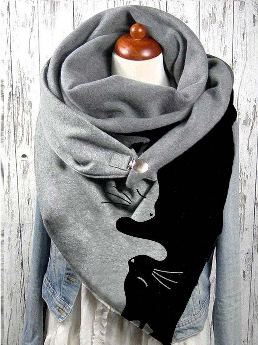 Warming Kerchief Scarf Thickening Minimalist Warm