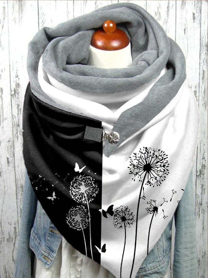 Warming Kerchief Scarf Thickening Minimalist Warm