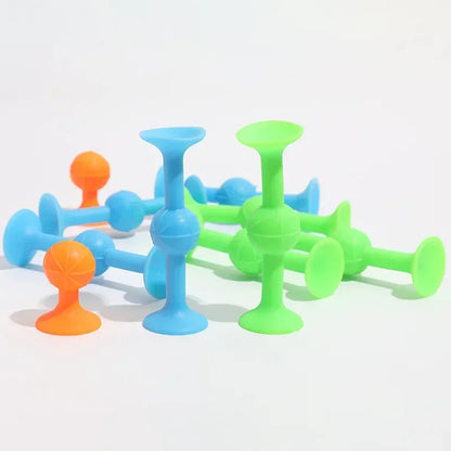 Soft Sticky Suction Dart Fidget Toy Outdoor Suction Cup Throwing Party Game Sucker Darts Game Set Outdoor Toys