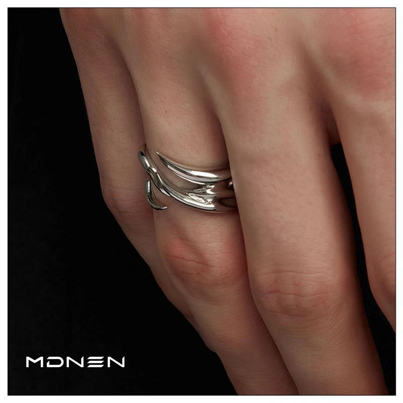 2023 new liquefied dragon claw ring opening adjustment men's and women's rings for women Jewelry gifts gifts