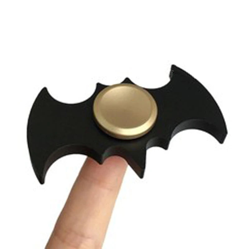 Bat EDC Fidget Spinner métal bout des doigts gyroscope décompression anxiété tdah Gadgets technologie Juguetes Para El Estres Y Ansiedad