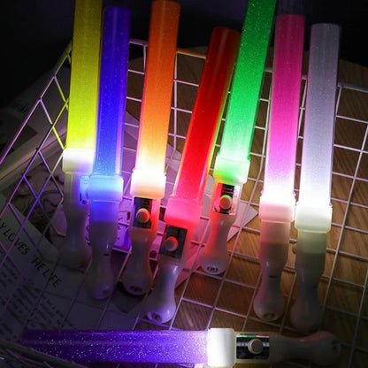 Led Light Sticks Flashing Light Decorations Glow Sticks with 3 Modes for Birthdays, Weddings, Rave, Concerts, Party