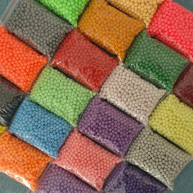 300Pcs 24 Colors 5mm DIY Water Beads Spray Magic Beads Educational 3D Handmade Hama Beads Ball Games Fuse Bead for Children Toys