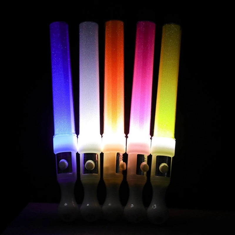 Led Light Sticks Flashing Light Decorations Glow Sticks with 3 Modes for Birthdays, Weddings, Rave, Concerts, Party