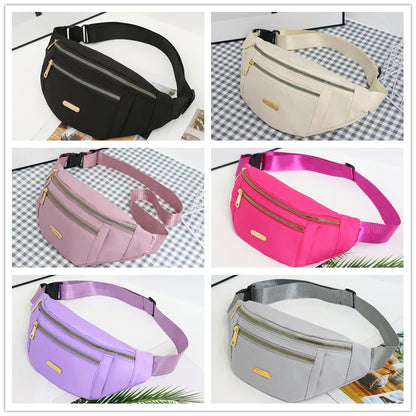 3/2/1pcs Belt Bag Fanny Pack Crossbody Bags For Women Everywhere Belt Bag Waist Packs With 3 Pockets Waist Bag