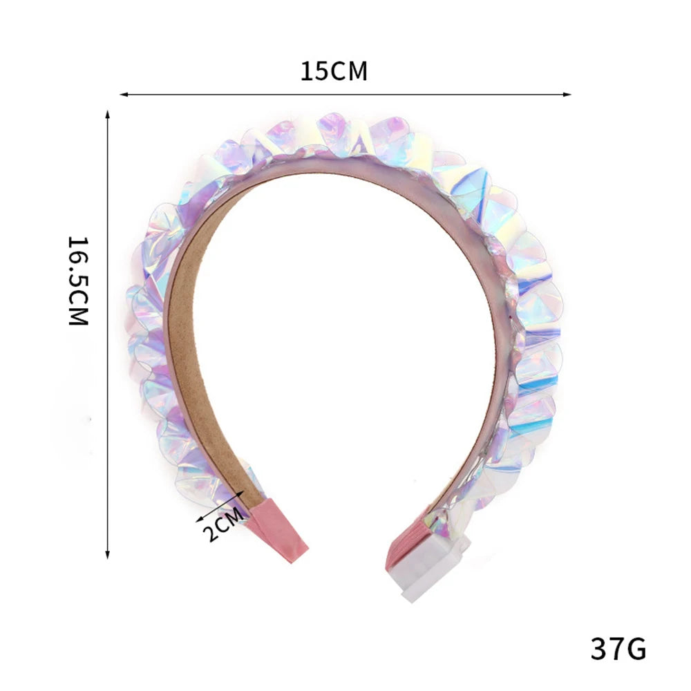 Glowing Headband Festival Light-Emitting Children'S Headwear Party Atmosphere Dress-Up Headwear Hair Accessories 2024