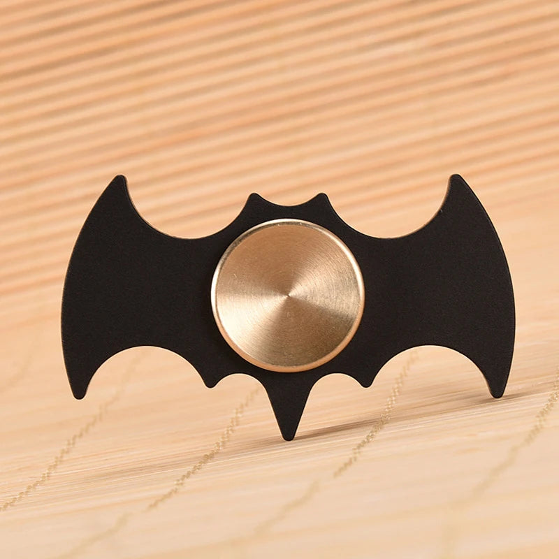 Bat EDC Fidget Spinner Metal Fingertip Gyro Decompression Anxiety Adhd Gadgets Technology Juguetes Para El Estres Y Ansiedad