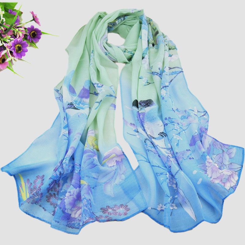 Sunscreen High Quality Thin Ladies Scarf