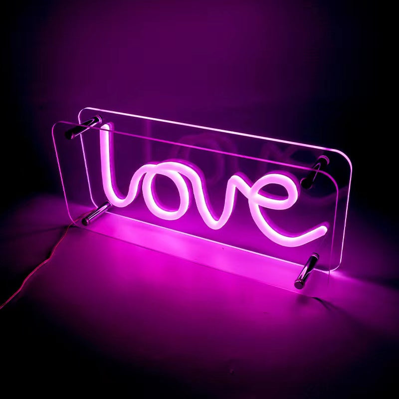 Acrylic Desktop Rainbow Neon Creative Decoration