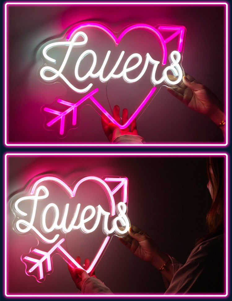 Proposal Confession Atmosphere Decoration Love Neon Light