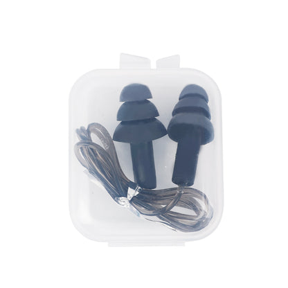 Mute Anti-noise Large Square Box Earplugs