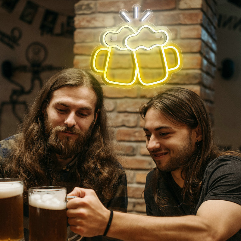 Lumières décoratives LED au néon pour Bar Beer Cheers