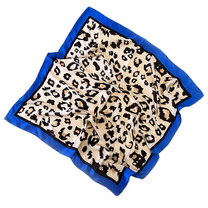 Leopard 70 Towel Napkin Wild Professional Women's Scarf Kit Scarf