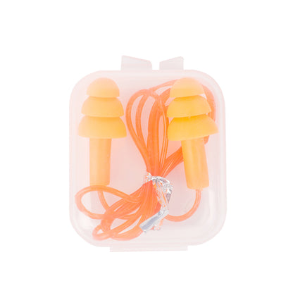 Mute Anti-noise Large Square Box Earplugs