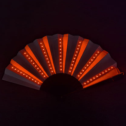 LED Luminous Fan Color Folding Fan