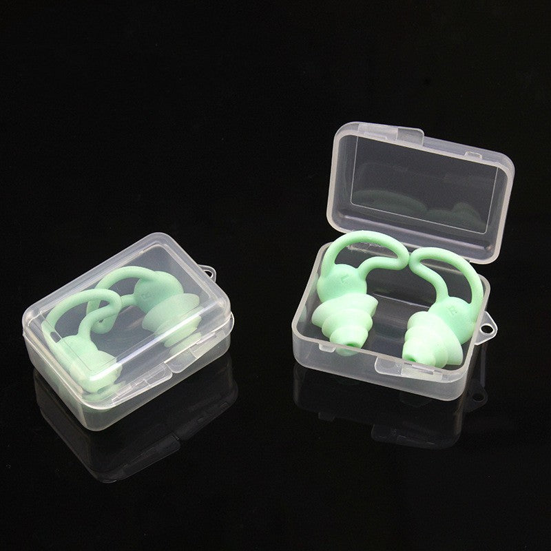 Bouchons d'oreilles de sommeil anti-bruit d'apprentissage super confortables en silicone