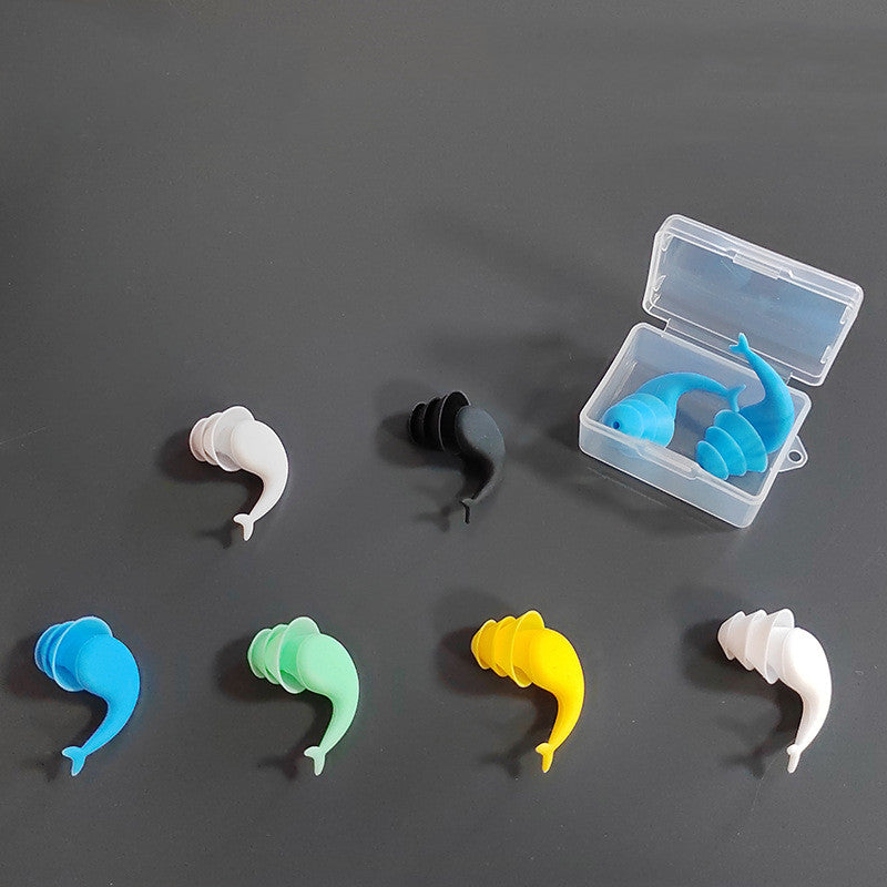 Bouchons d'oreilles antibruit en silicone à la mode