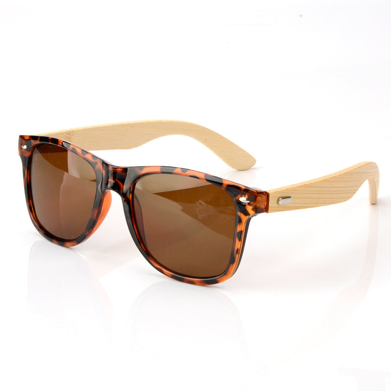 European And American Wooden Sunglasses Retro