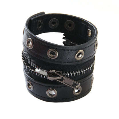 Bijoux Punk Bracelet en cuir de bétail pour femmes