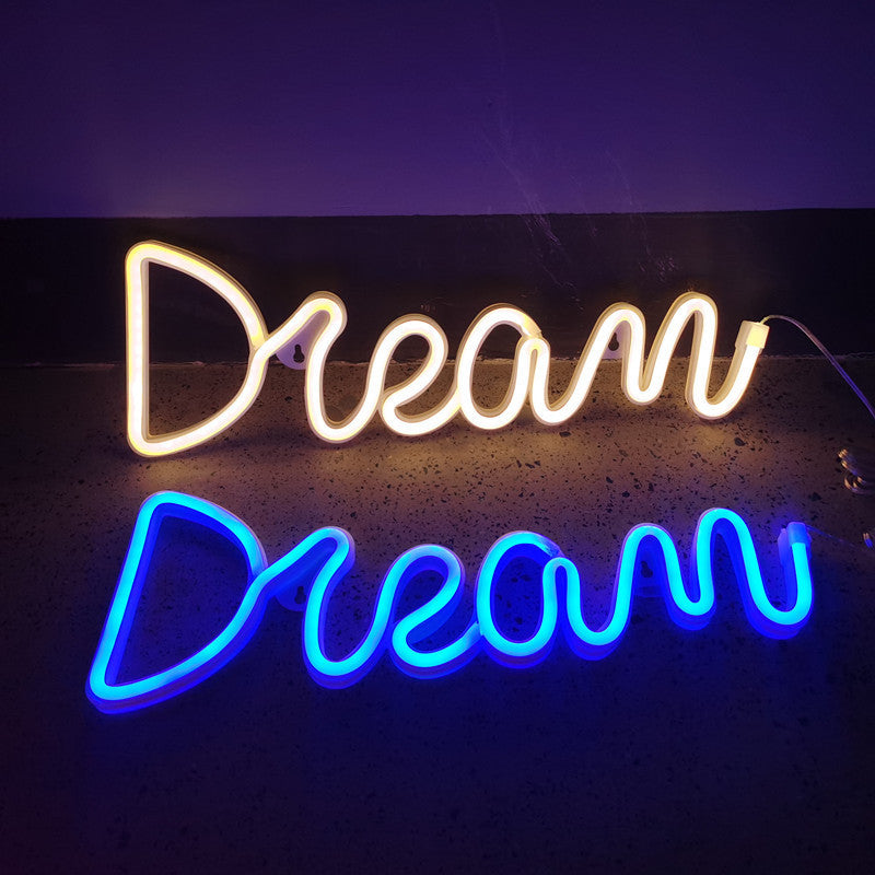 Led Neon Dream Color Lamp Modeling