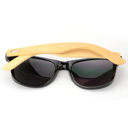 European And American Wooden Sunglasses Retro