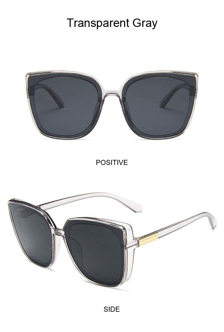 Women's Fashion Square Retro Sunglasses