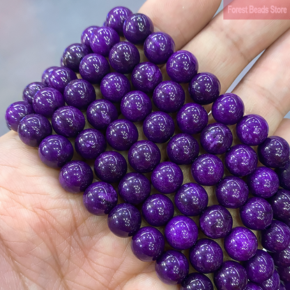 American Amethyst Beads Natural Mica Beads