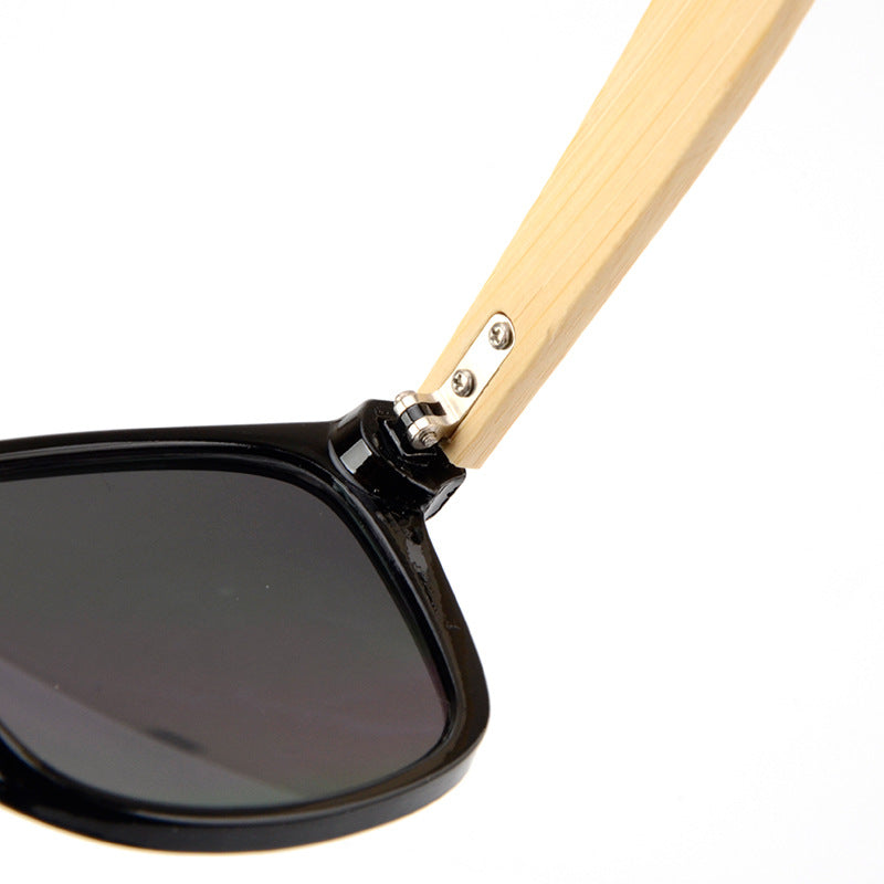 European And American Wooden Sunglasses Retro